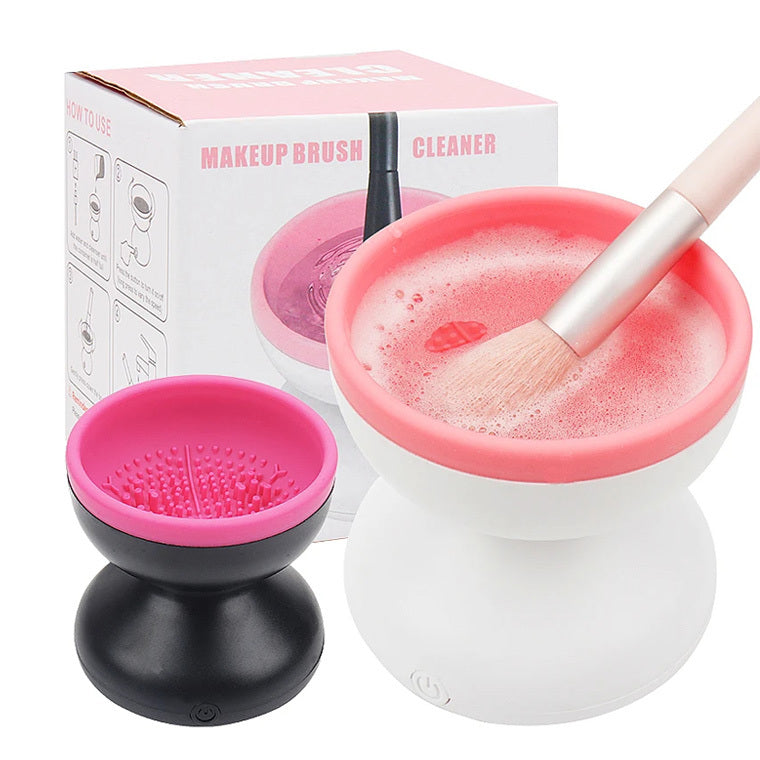 Electric Makeup Brush Cleaner Machine Portable Automatic USB