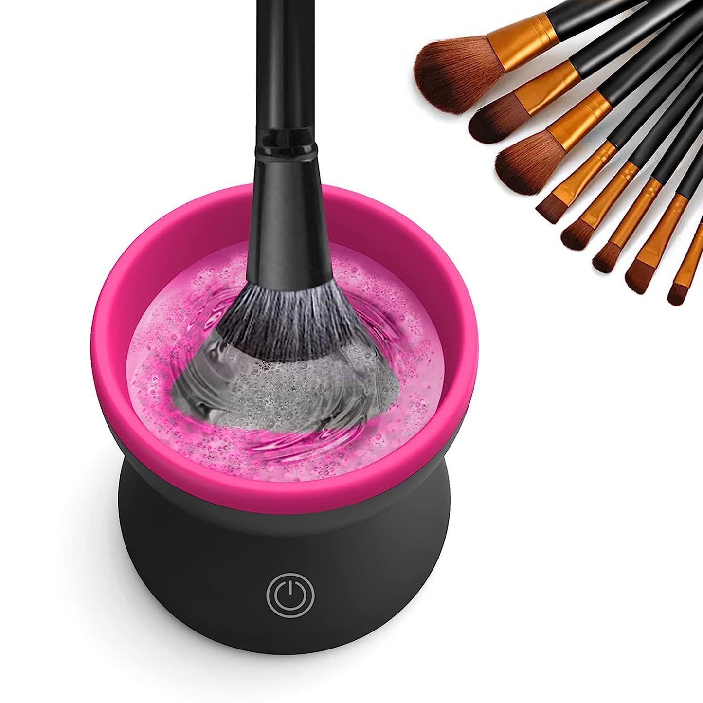 Electric Makeup Brush Cleaner Machine Portable Automatic USB