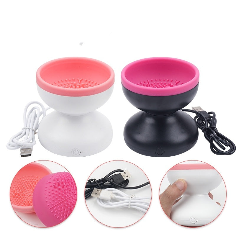 Electric Makeup Brush Cleaner Machine Portable Automatic USB